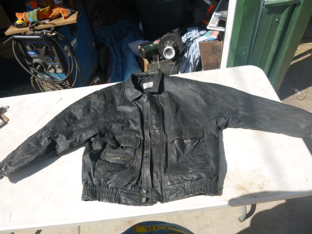 lot 294 image: Leather Jacket