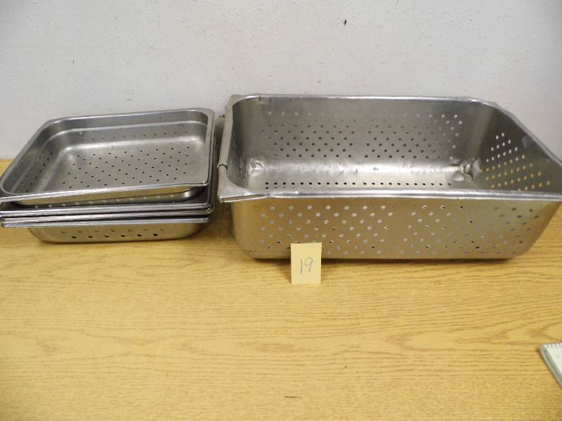 Stainless Steel Steam Table Inserts