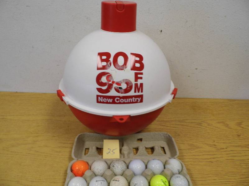 Bobber Cooler & Golf Balls
