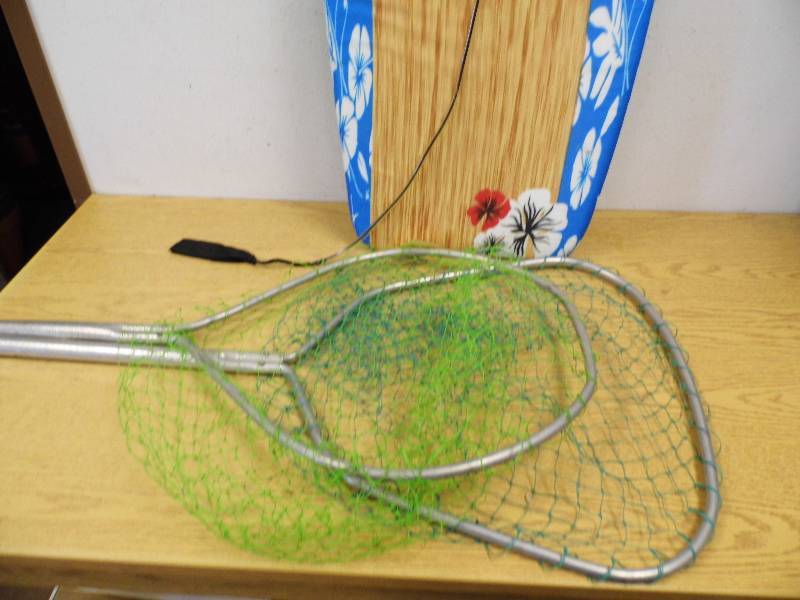 2 Fishing Nets & Wakeboard