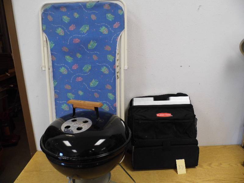 Rubbermaid Cooler - Weber - Chair