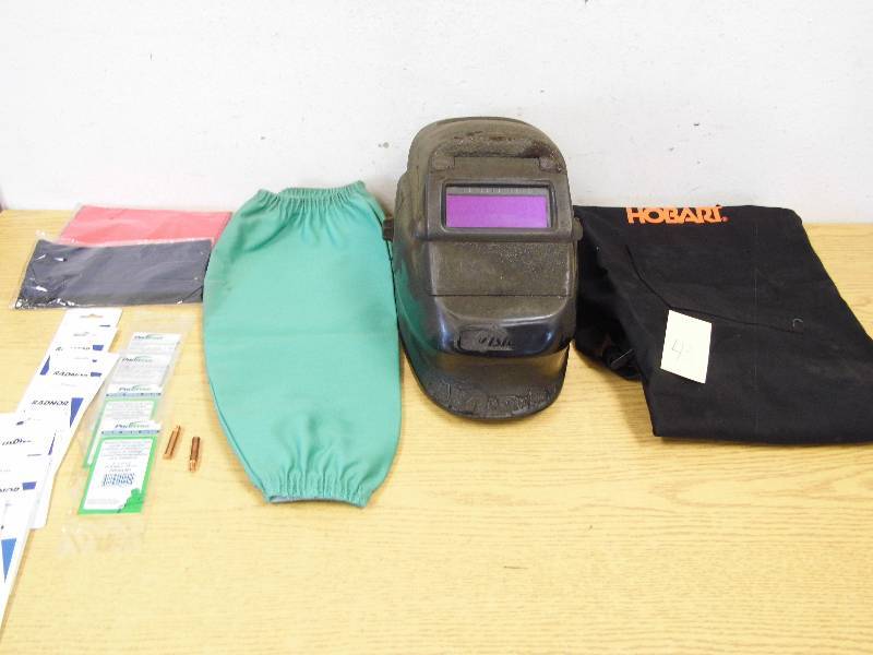 Welding Helmet - Apron - Sleeves