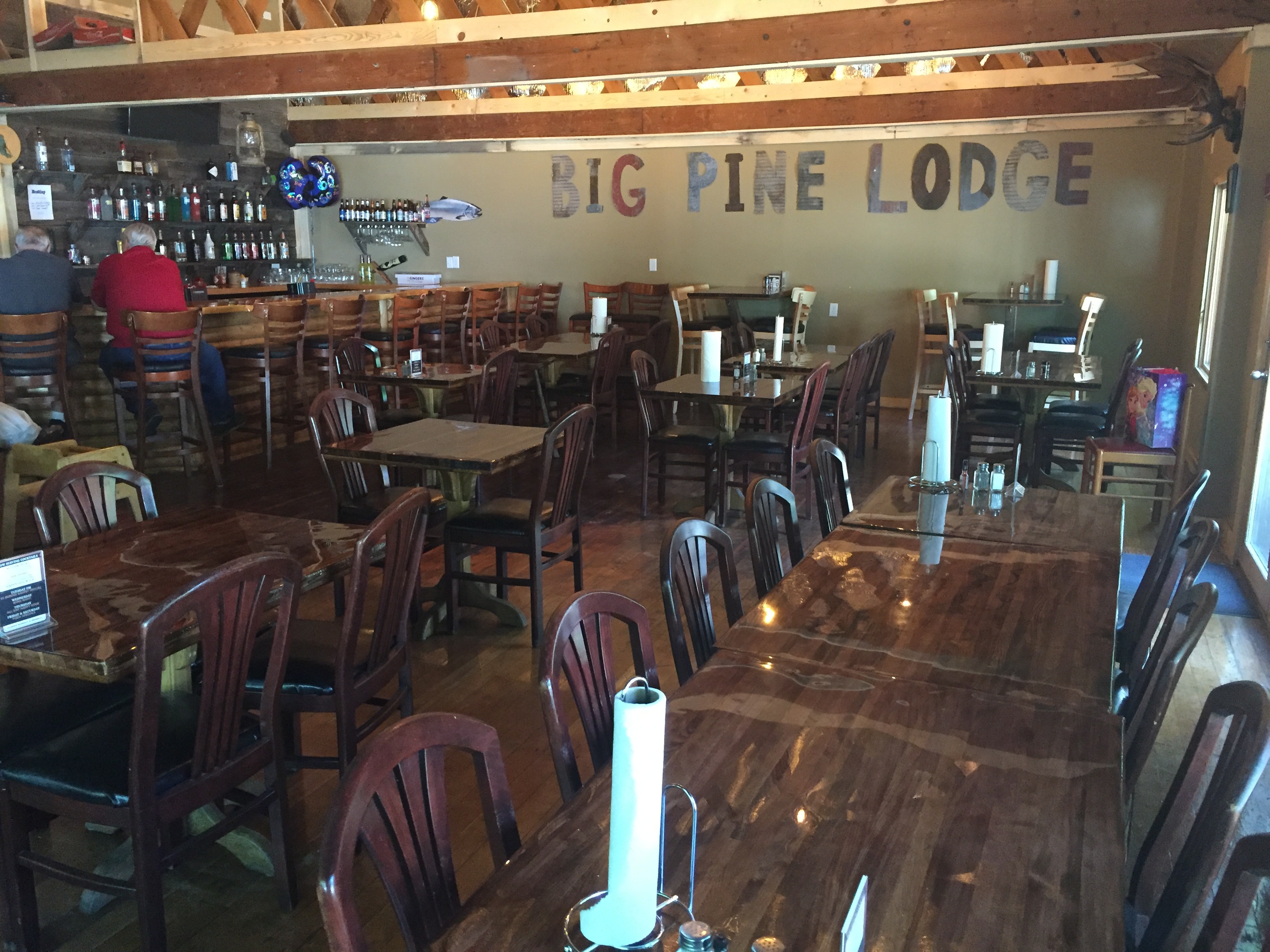Overview of Big Pine Lodge.  THIS LOT IS NOT FOR BIDDING