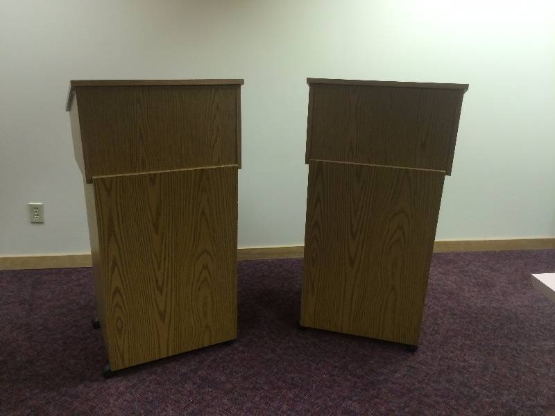 lot 4 image: Two Speaking Podiums