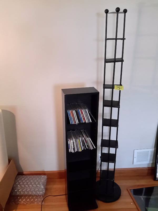 lot 44 image: 2, CD Stands and CDs as shown