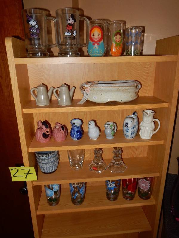 lot 27 image: Misc. Glassware as pictured