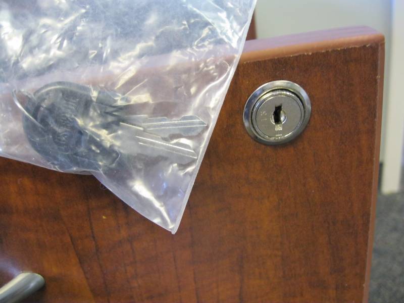 lot 18 image: Lorell Rolling and Locking Filing C...
