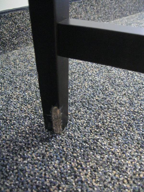 lot 22 image: Coaster Suede Seat Bar Stool - Seat...