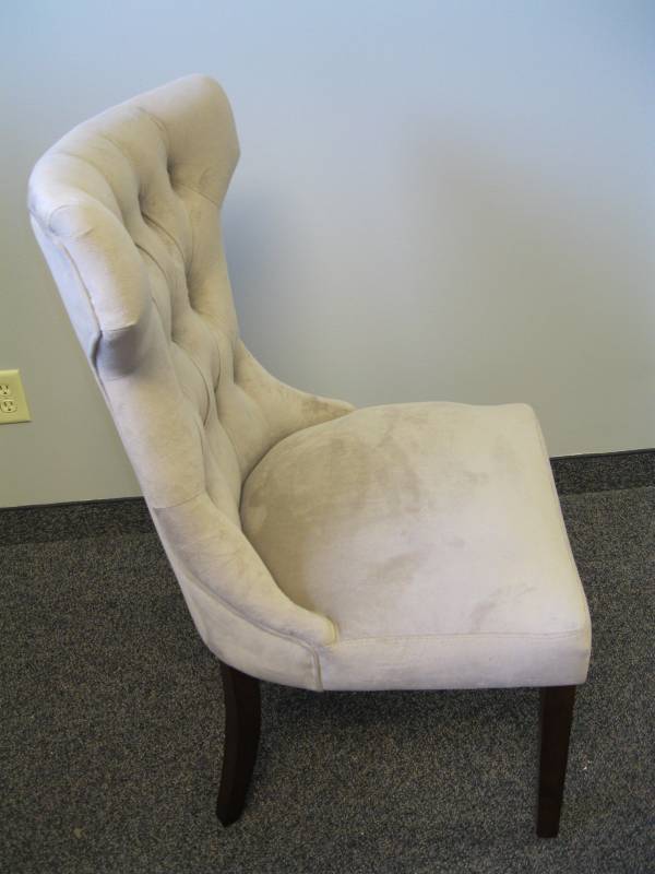 lot 24 image: Dorel Living Parsons Chair 18 High...