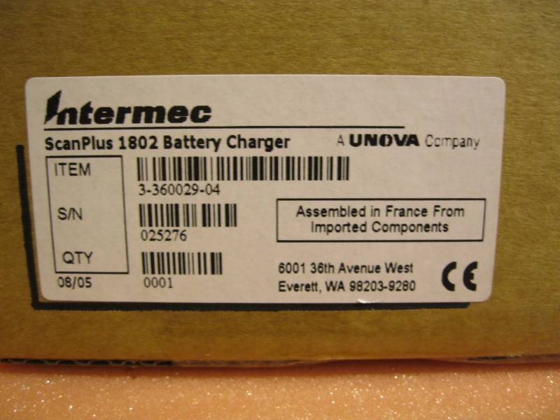 lot 68 image: Lot of 30 ScanPlus 1802 Battery Cha...