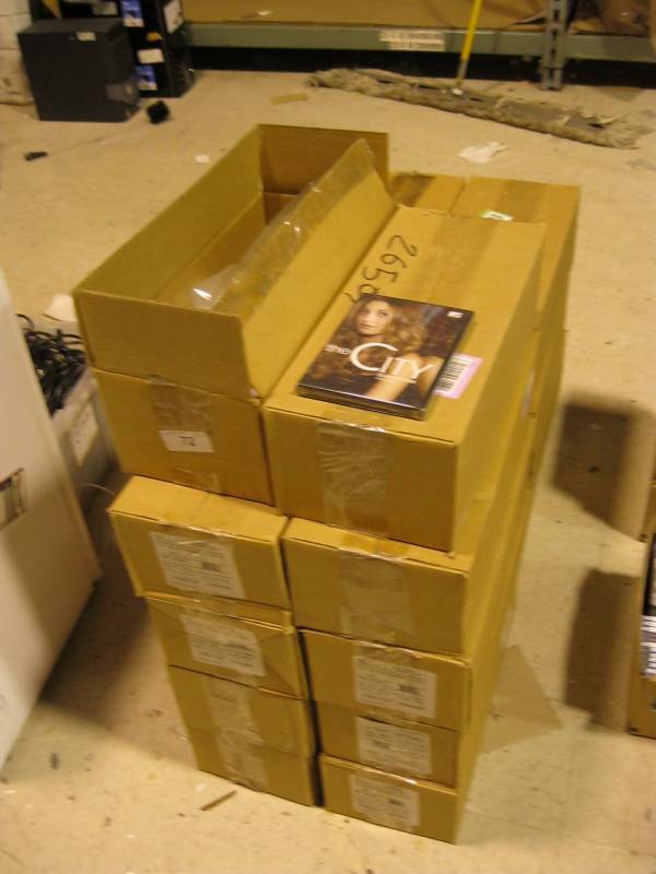 lot 72 image: Lot of 470 DVDs - The City - Seaso...