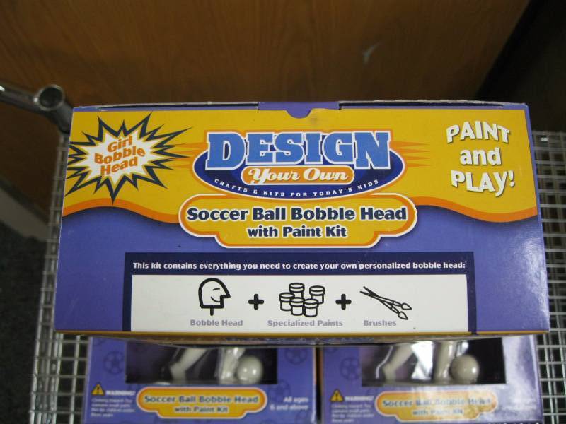 lot 131 image: Lot of 5 Female Design Your Own Soc...