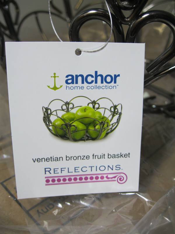 lot 206 image: Lot of 3 Anchor Venetian Bronze Fru...