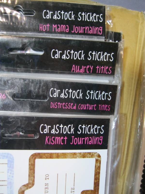 lot 335 image: Lot of 96 Glitz Design Cardstock St...