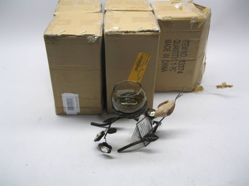 lot 520 image: Lot Of 6 - Decorative Candle Holder...