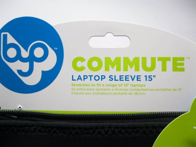 lot 814 image: byo Commute 15 Laptop Sleeve Black...
