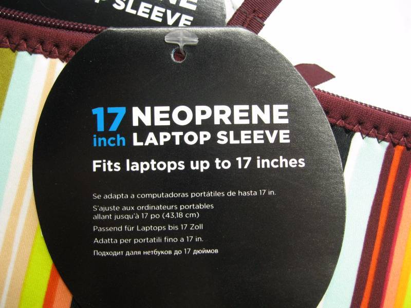 lot 854 image: byo 17 Neoprene Laptop Sleeve -  M...