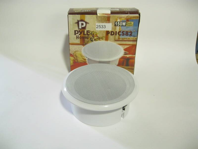 lot 2533 image: Pyle Home PDICS82 150W Peak Power S...