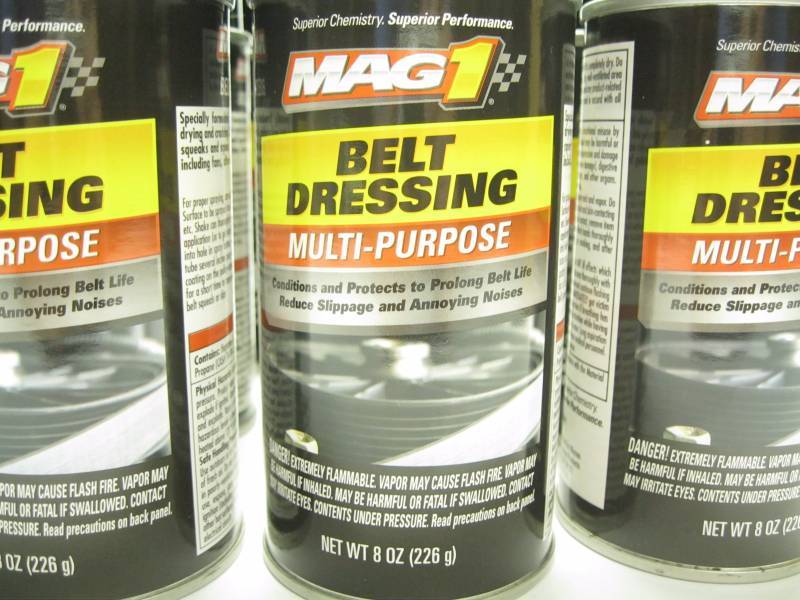 lot 2586 image: Lot of 12 - 8 Oz Cans of MAG 1 Belt...