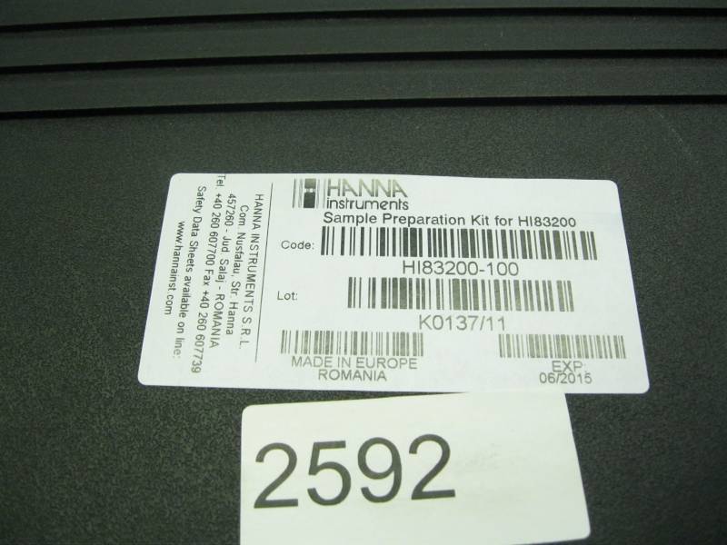 lot 2592 image: Hanna Instruments Sample Preparatio...