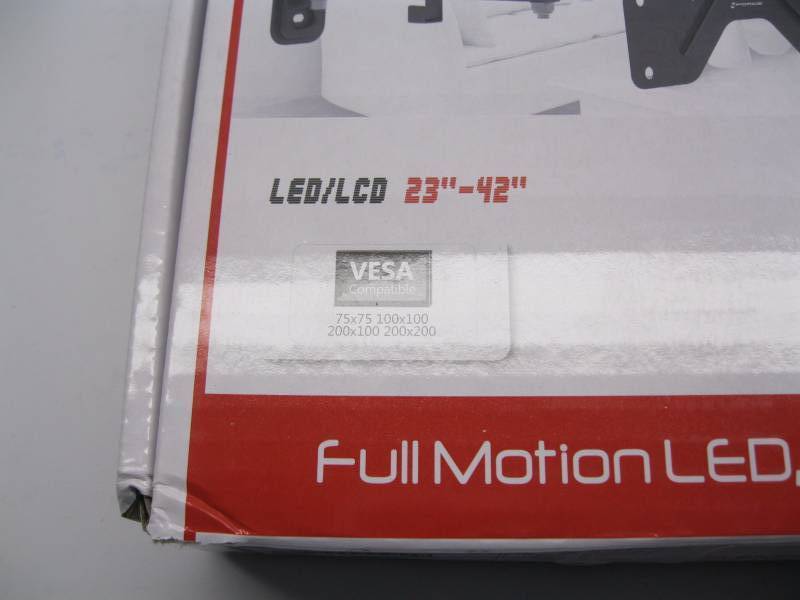 lot 2614 image: G Force Articulating TV Bracket GF-...