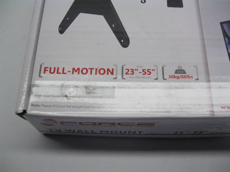 lot 2616 image: G Force Articulating TV Bracket GF-...