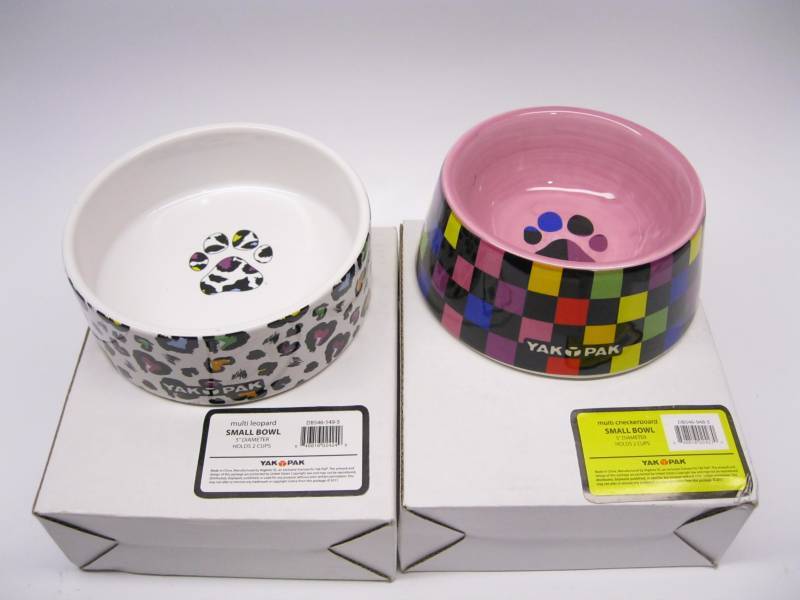 lot 3056 image: Lot of 2 Yak Pak Ceramic Pet Small ...