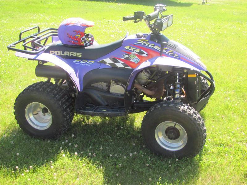 1998 Polaris Scrambler 500 4x4 Le Sueur Summer Deals Spectacular K Bid