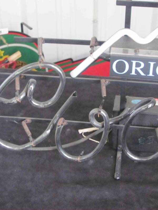 lot 40 image: Original Coors Neon Bar Sign