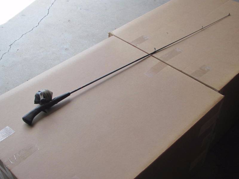 lot 56 image: Browning Rod with Tebco 202 Reel