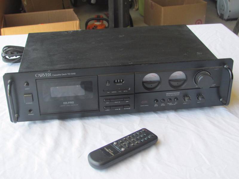 lot 108 image: Carver TD-1440 Cassette Deck
