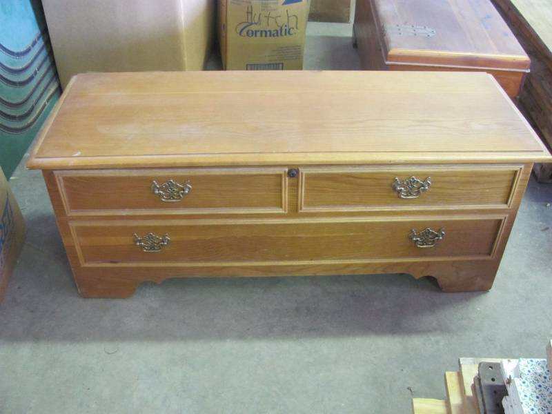 lot 136 image: Treasure Chest Cedar Chest