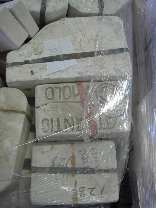 lot 149 image: Ceramic Molds Pallet #4