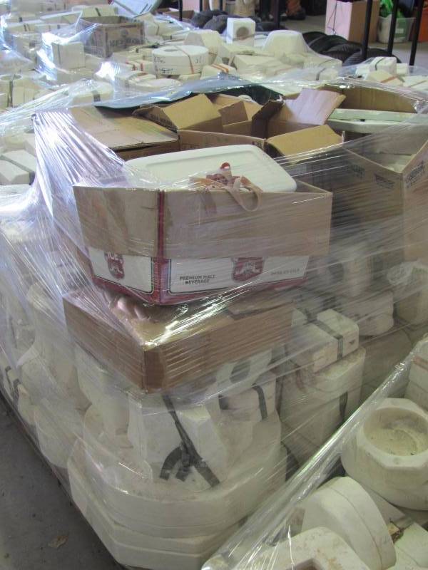 lot 151 image: Ceramic Molds Pallet #6