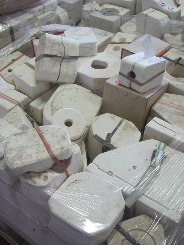 lot 154 image: Ceramic Molds Pallet #9
