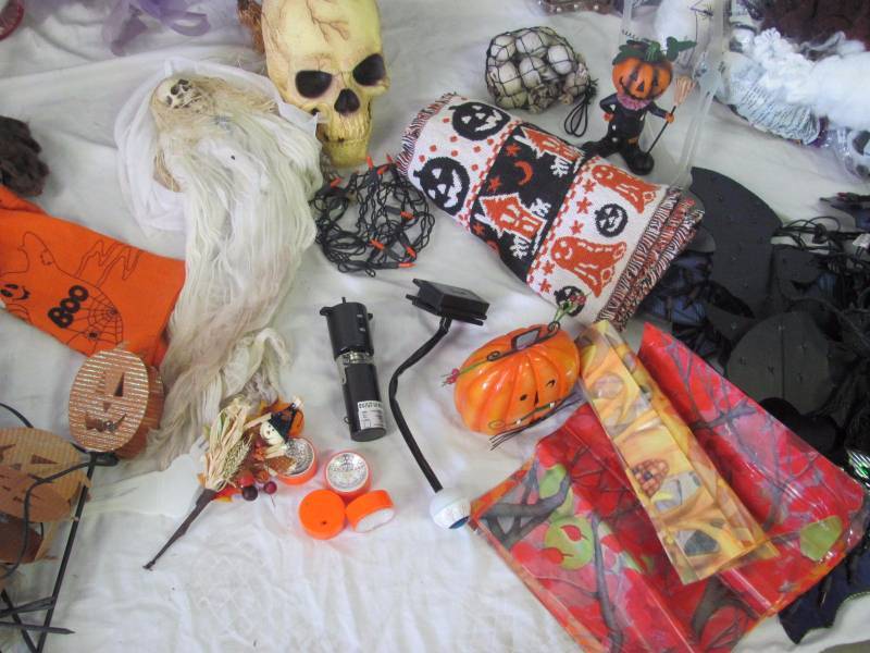 lot 222 image: Halloween Decoration Lot #1