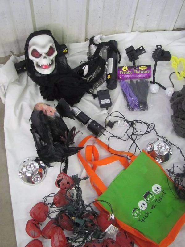 lot 224 image: Halloween Decoration Lot #2