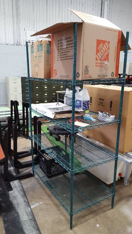 lot 23 image: Green Eagle NSF Food service Shelf