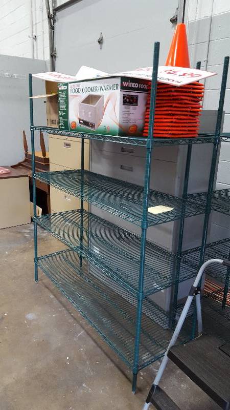 lot 22 image: Green Eagle NSF Food service Shelf