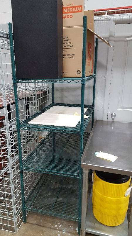 lot 19 image: Green Eagle NSF Food service Shelf