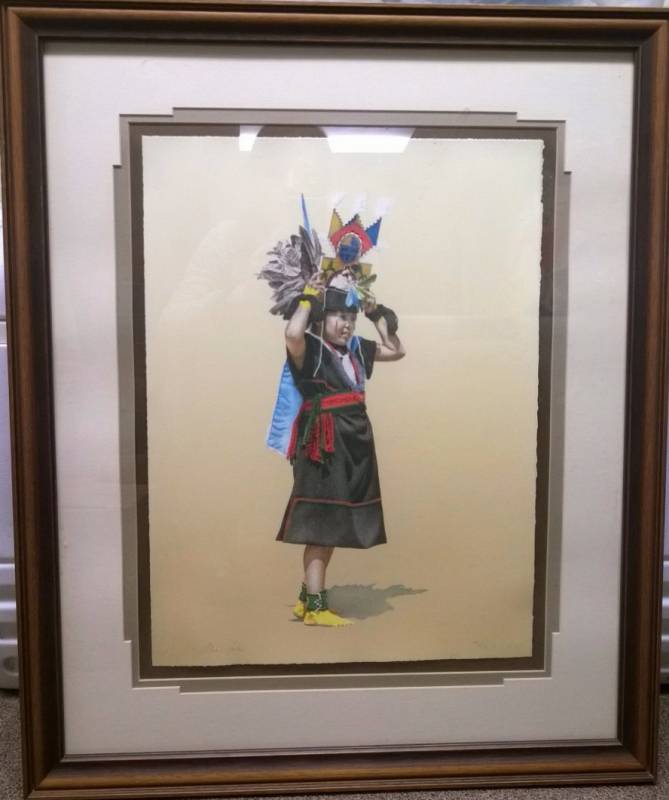 lot 69 image: Steve Forbis Print - Finishing Touch  - 1