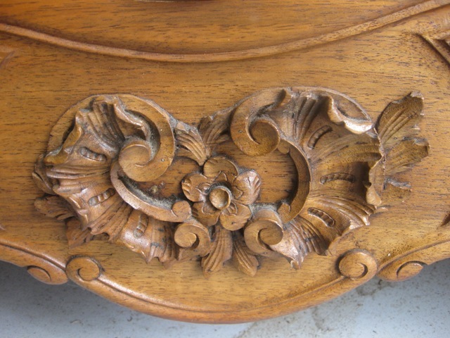 lot 133 image: Armoire Antique - openno doors - 51.5l x 17.5w x 78.25h