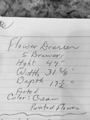 Flower dresser