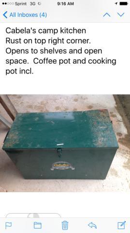 Cabelas camp kitchen