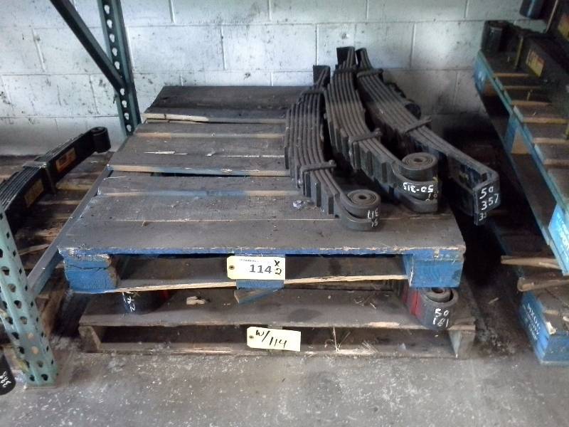 (2) Pallet Lot of Springs