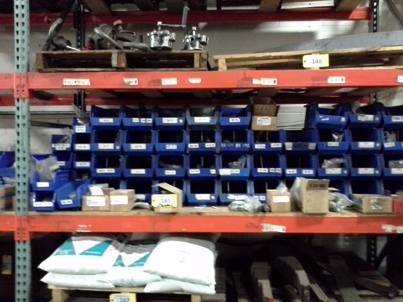 Blue Bins - Large Inventory of SuspensionSpring Parts