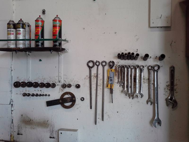 Tools on Wall