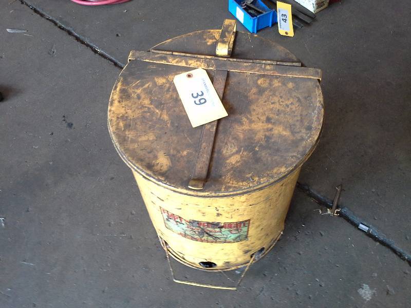 Waste Oil Rag Can
