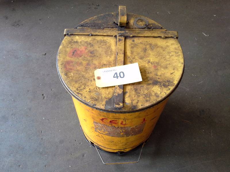 Waste Oil Rag Can
