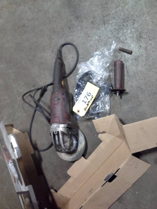 Chicago Electric 7 Angle Grinder with Accessories